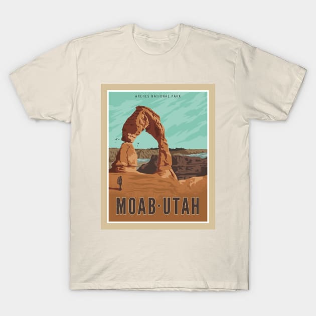 Moab T-Shirt by TBranco